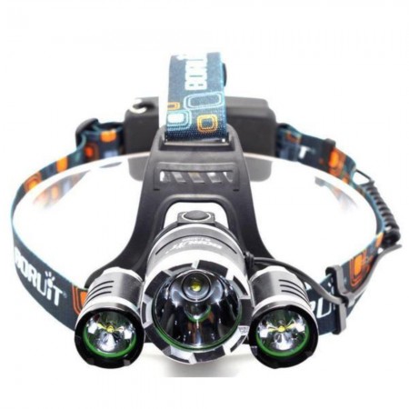 Челник 3 LED 18650, зареждаем, Cree GV-01