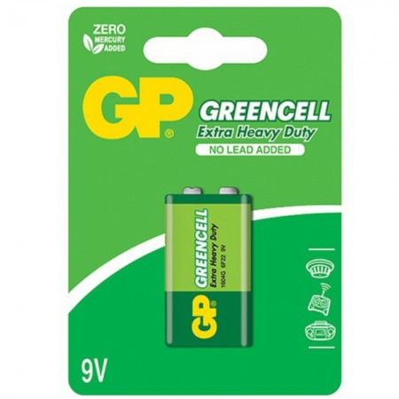 Батерия GP Greencell GP 1604G-2UE1/9V бл.