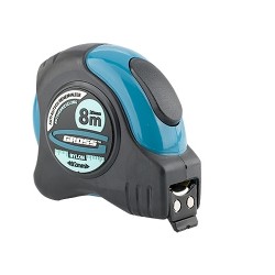 Рулетка Shlagefest 8 m x 25 mm GROSS 31114