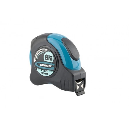 Рулетка Shlagefest 8 m x 25 mm GROSS 31114