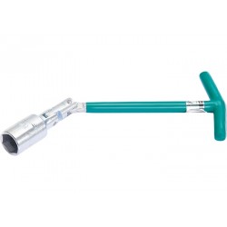 Ключ за автомобилни свещи 16х500 mm, карданен STELS 14806