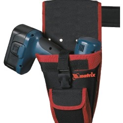 Кобур за акумулаторна бормашина, за колан, с джобове за приставки MTX