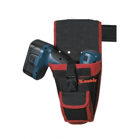Кобур за акумулаторна бормашина, за колан, с джобове за приставки MTX