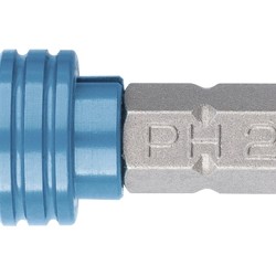 Бит за гипсокартон PH2x25mm с ограничител и магнит Gross 11455