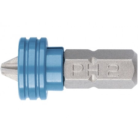 Бит за гипсокартон PH2x25mm с ограничител и магнит Gross 11455