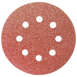 Шкурка кръгла, перфорирана, P24 125 mm, 5 бр. MTX 738009