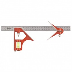 Ъгъл прав, 300 мм, метален, комбиниран SPARTA 323675 Ъгъл прав, 300 мм, метален, комбиниран SPARTA 323675