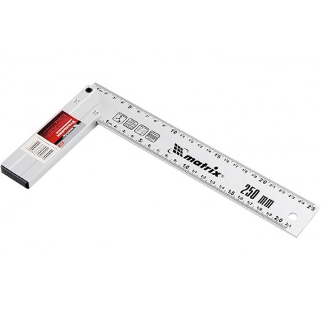 Ъгъл прав, 300 mm, алуминиев, излят MTX 324729 Ъгъл прав, 300 mm, алуминиев, излят MTX 324729