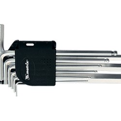 К-т ключове имбусни 1,5-10 mm  9 бр със сфер. глава MTX 112339