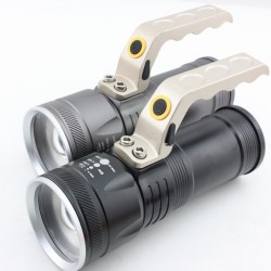 Фенер, акумулаторен, 3х18650, алуминиев, мощен, Cree BL-667