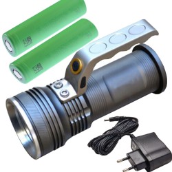 Фенер акумулаторен. алуминиев, мощен Cree BL-690